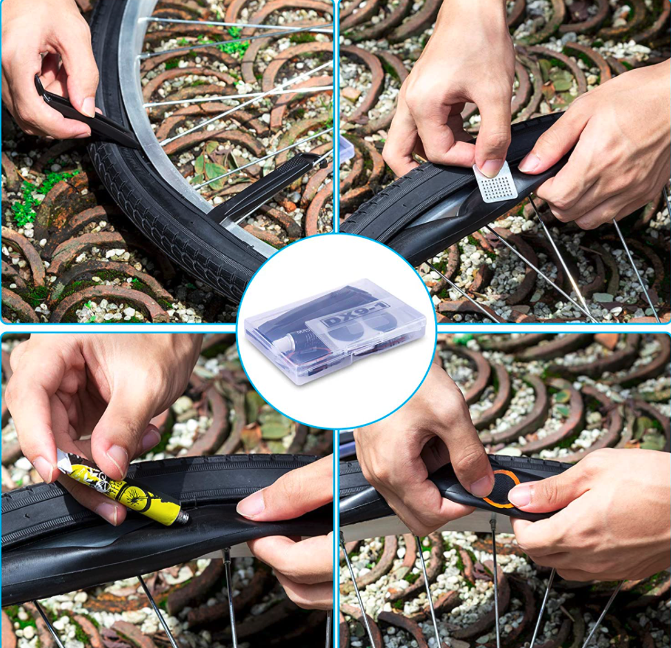 Different ways to patch your bike tire