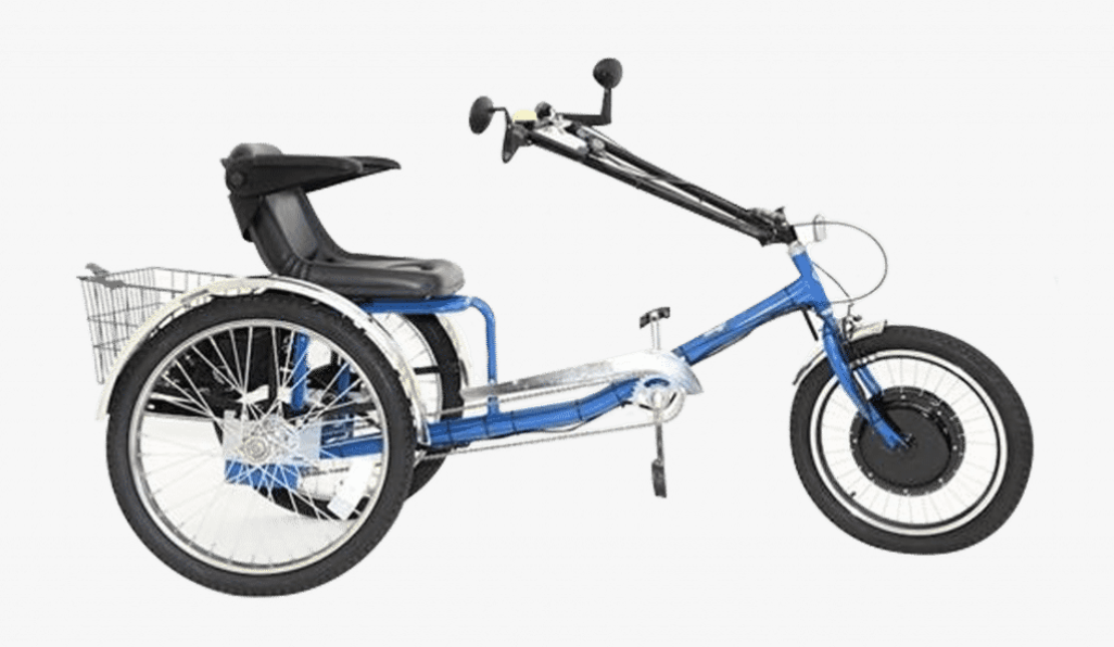 Zize 3 wheel trike built to hold a lot of weight
