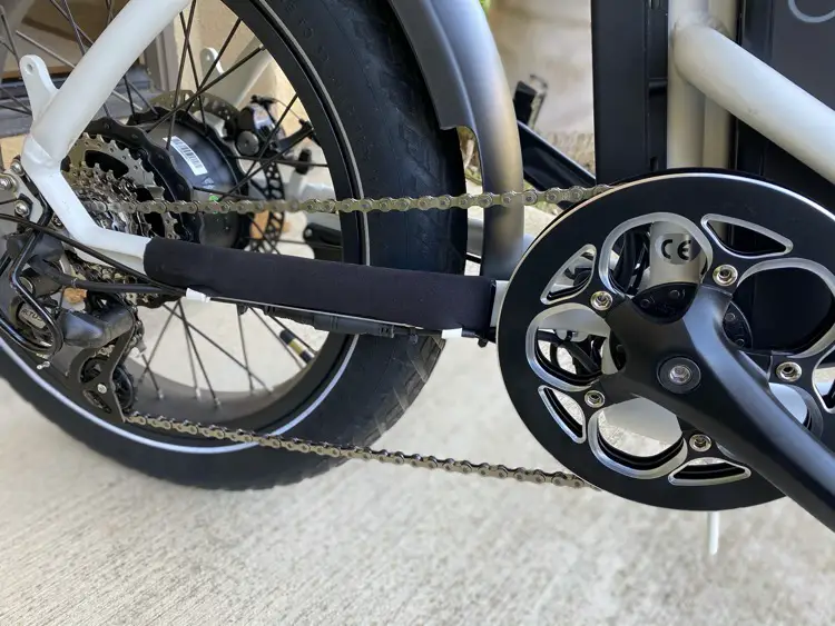 Electric bike with a rear Hub Motor