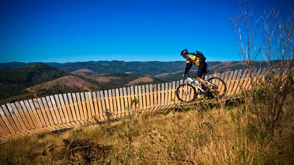 Man riding e-bike for fitness