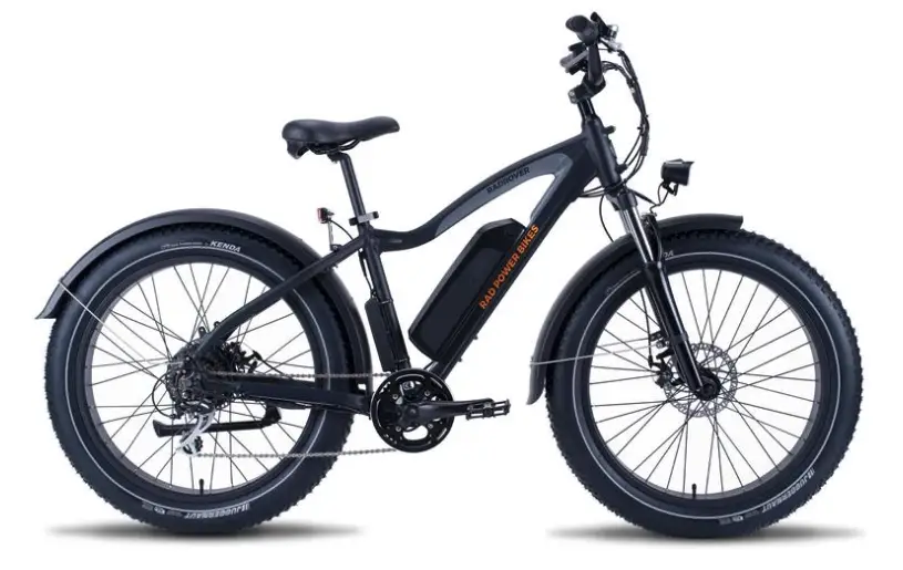 All black RadRover Electric Bike