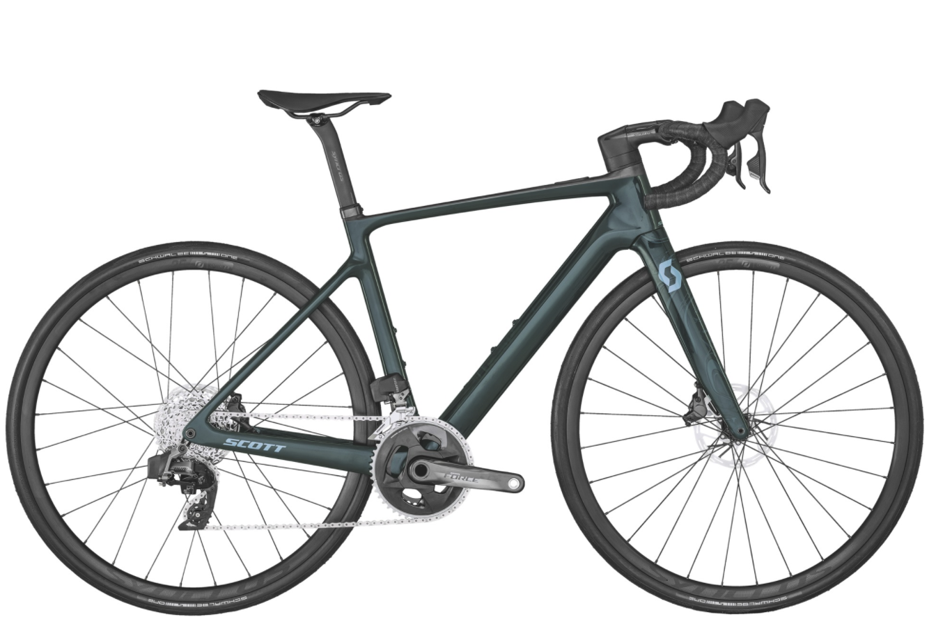 Lightest weight road  e-bike: Scott Contessa E-Ride E-Bike