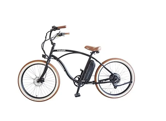 Tower Beach Bum 2 Electric Beach Vintage-looking Cruiser