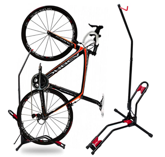 Vertical bike rack