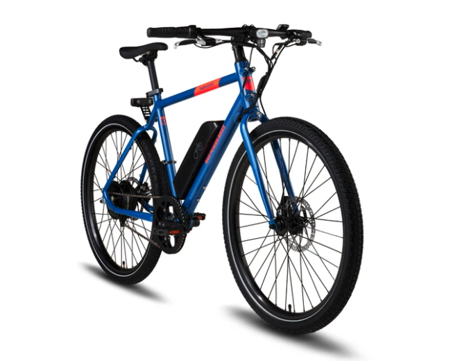 RadMission e-bike in blue