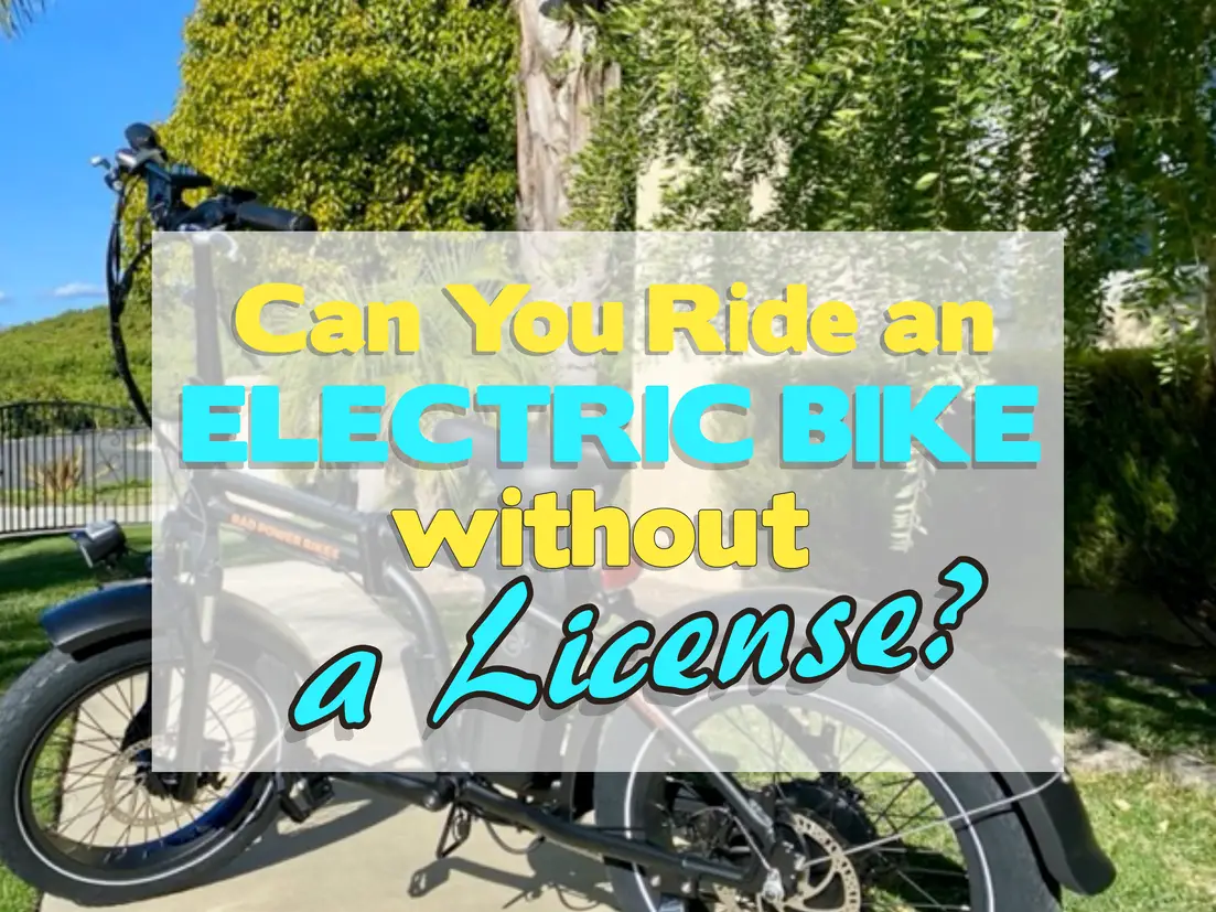 Can You Ride an E-Bike Without a License?