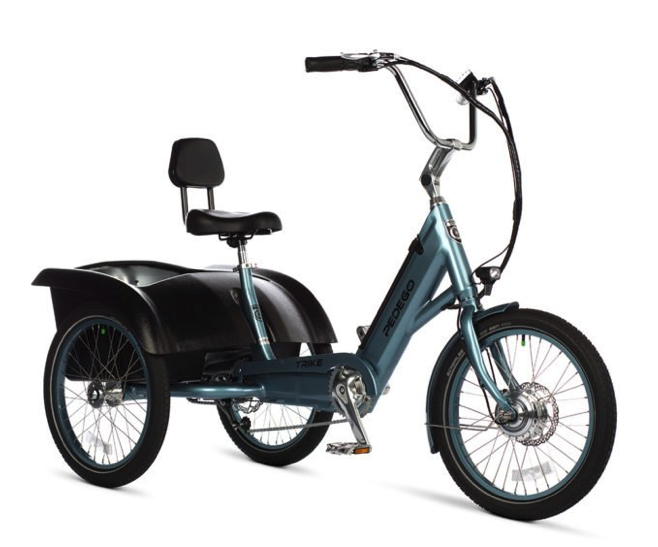 Three wheel electric trike is a good option for an electric bike if you can't ride a regular bike