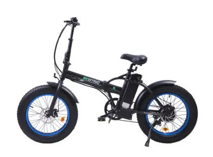 Ecotric Fat Tire Folding E-Bike