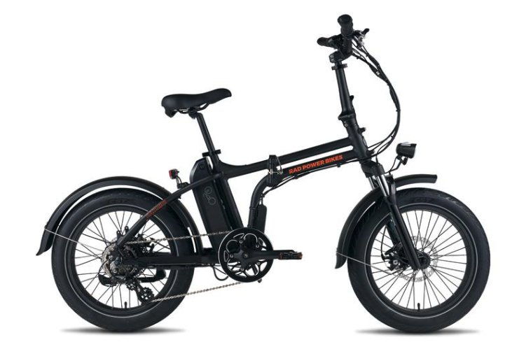RadMini Foldable E-Bike with 3 inch wide tires