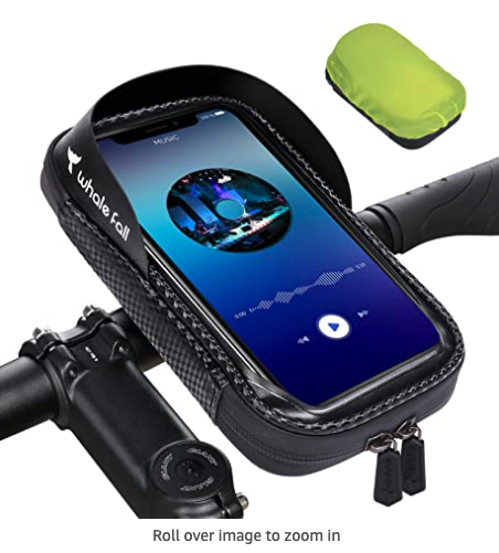 Whale Fall 360° Rotation Bicycle Phone Mount with TPU Touch Screen