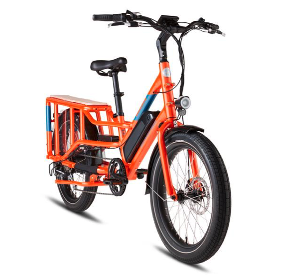 Orange RadWagon Cargo E-Bike