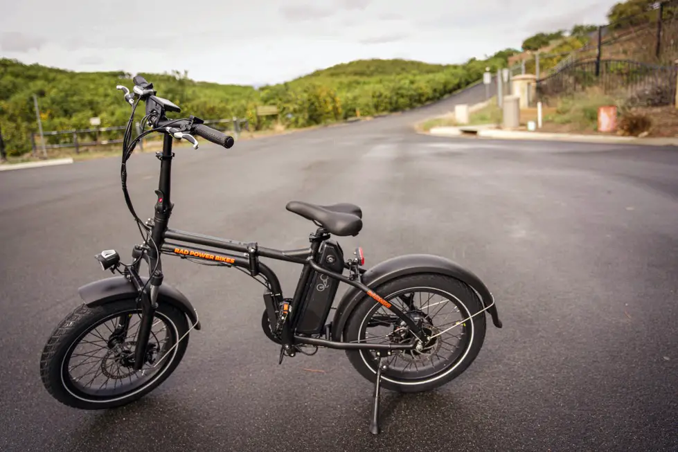 Black RadMini Folding E-Bike