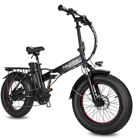 Heybike Mars Electric Bike Foldable 20 x 4.0 Fat Tire Electric Bicycle