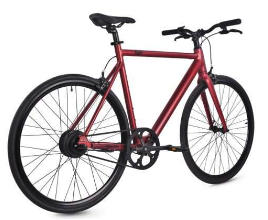 Red Ride1Up Roadster Best Overall E-Bike with thinner frame and tires