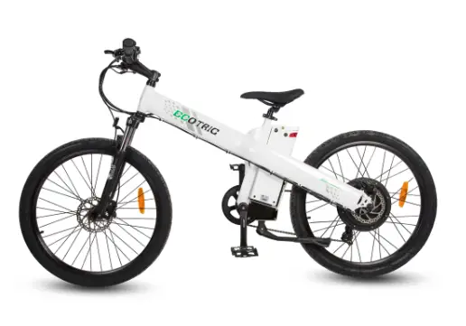 White Ecotric Seagull Electric Mountain Bike