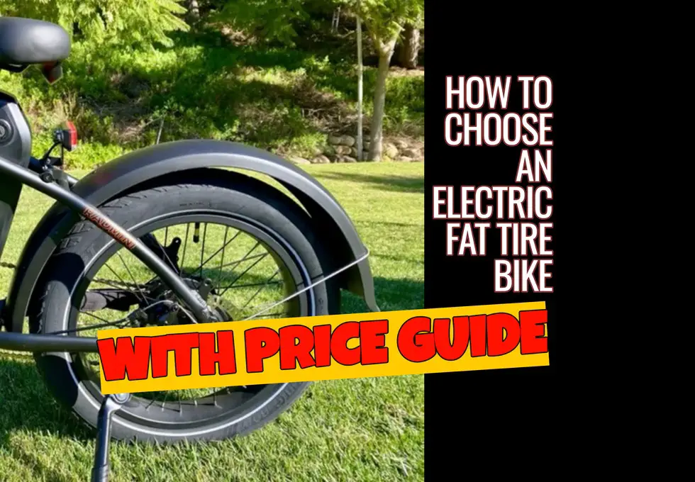 How to Choose an Electric Fat Tire Bike (2)