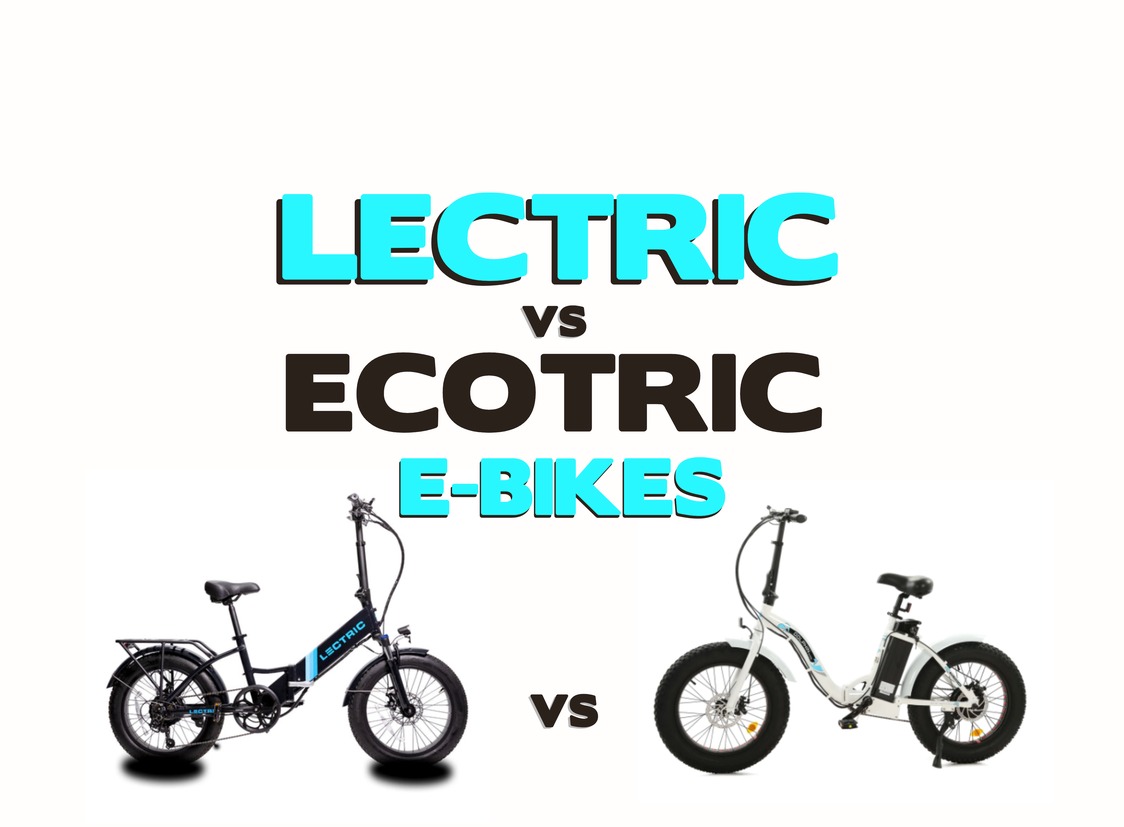 Lectric vs Ecotric Electric Bikes Side by Side Images