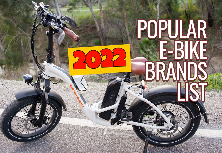 Popular E-Bike Brands List