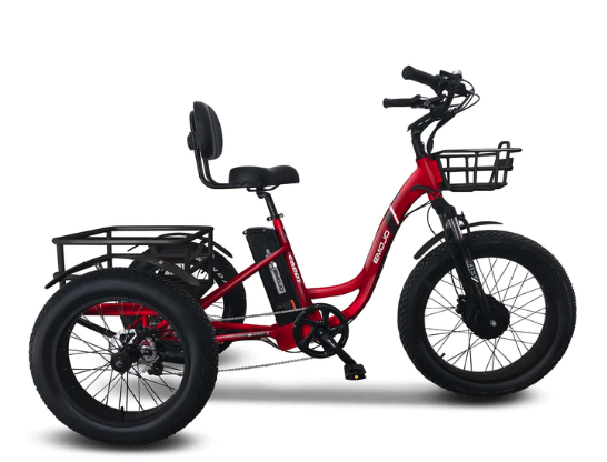 Red Emojo Caddy PRO Tricycle