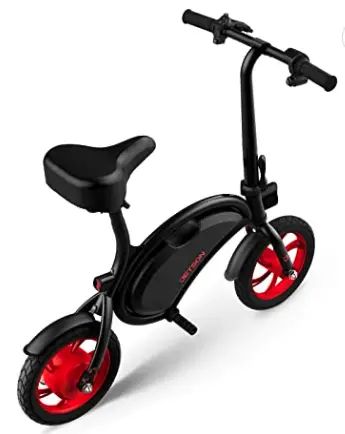 Small black Bolt e-bike