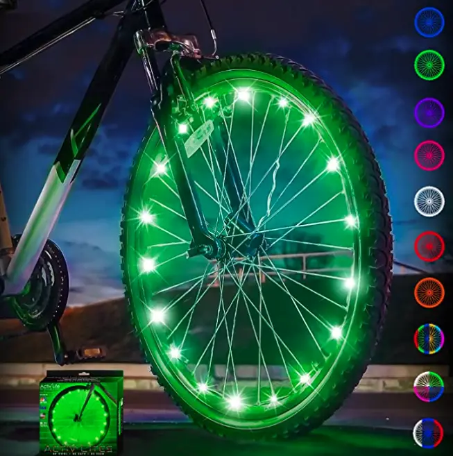 Green Wheel lights