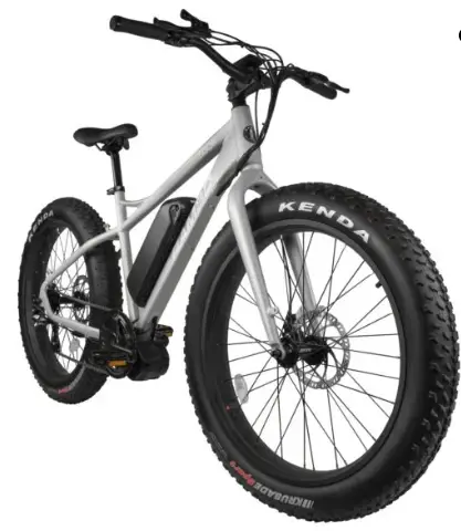 Silver Cruiser Hybrid electric bike