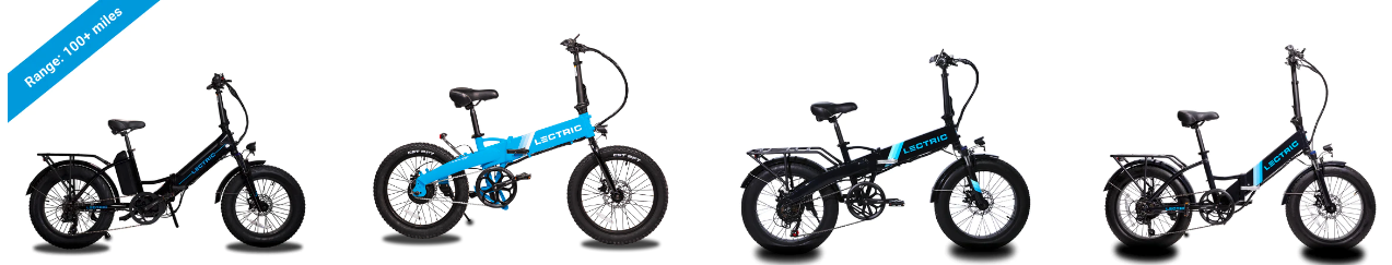 Shows Lectric e-bike brand models