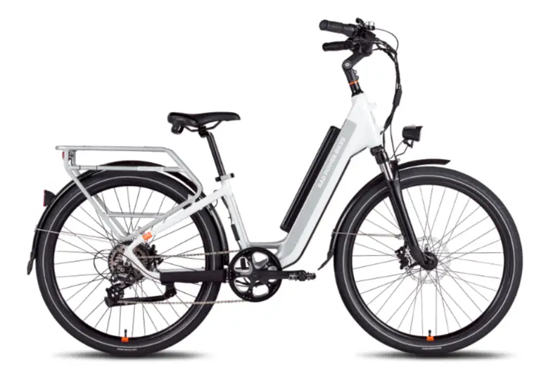 White RadCity Plus High-Step Electric Bike