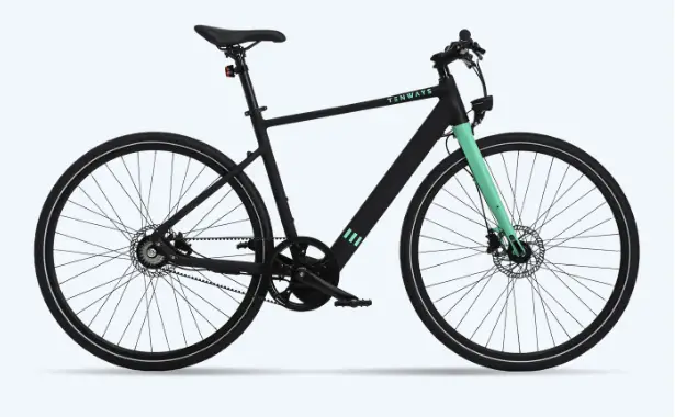 BLACK TENWAYS CGO600 BELT DRIVE E-BIKE