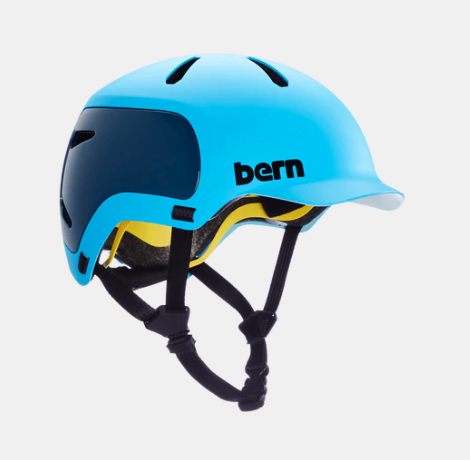 Blue Bern Watts 2.0 Bike Helmet with Ventilation