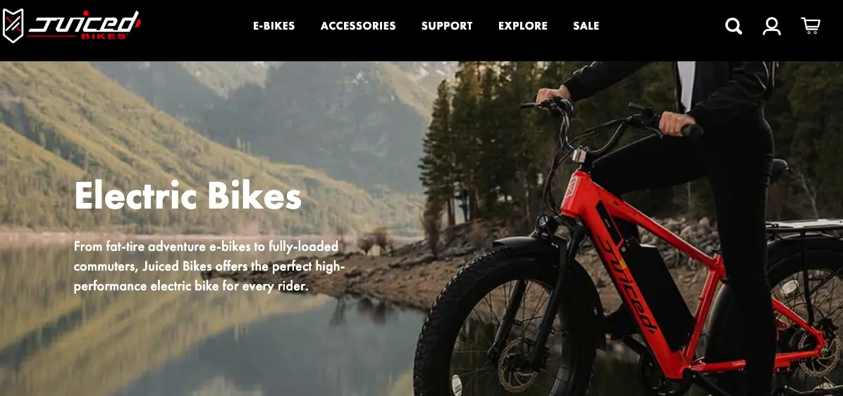 Juiced Bikes Website