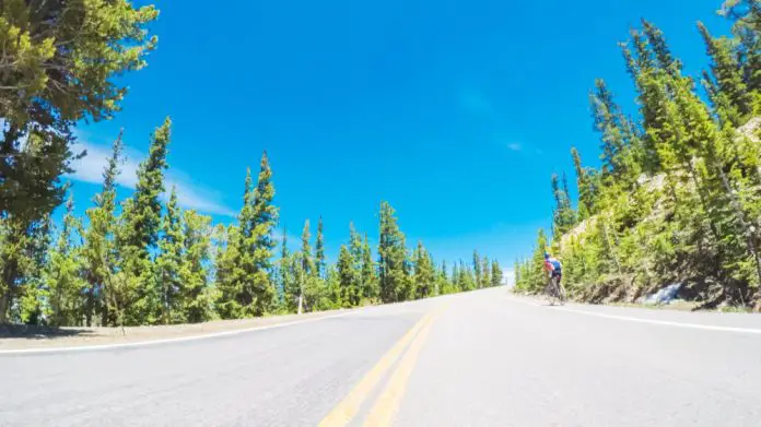 E-Biker on Colorado Trail