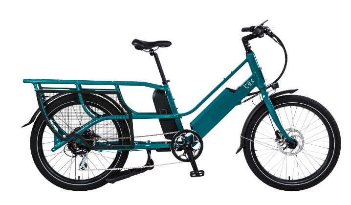 Blix Packa Genie Dual Battery Electric Bike in Teal