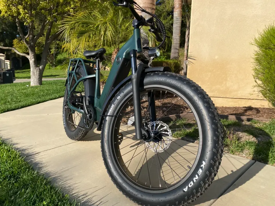 Rift View of Front Suspension