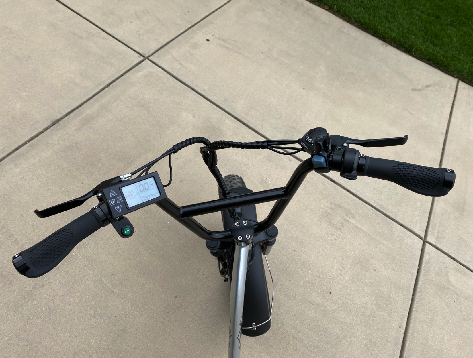 Folding Ox Display on handlebars