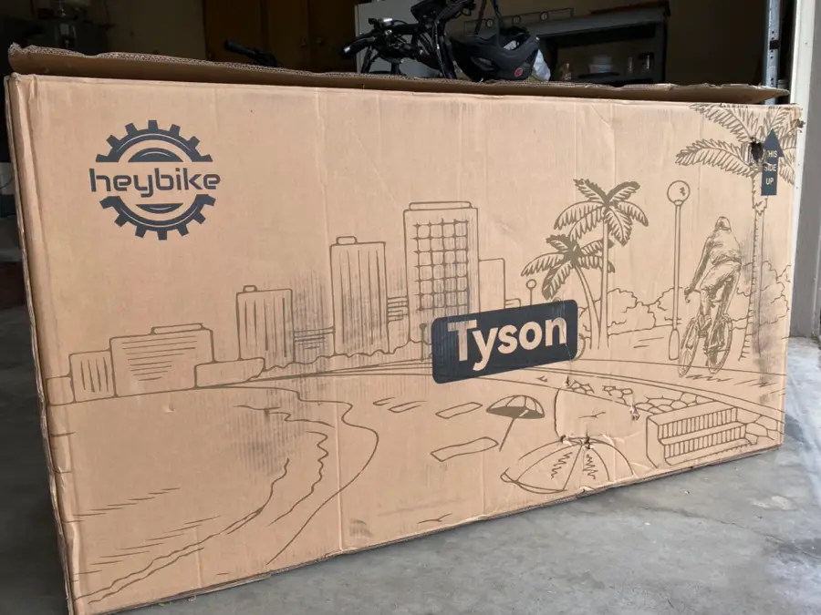 Tyson shipping box