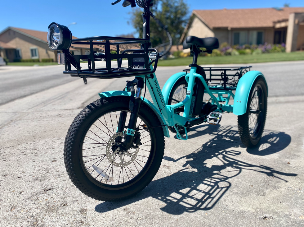 Blue Mooncool TK1 Electric Folding Bike