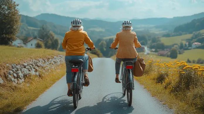 Senior E-Bike Riders